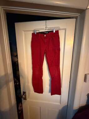 Tony Hawk Red Stretch Slim Fit Jeans Size 16 Regular